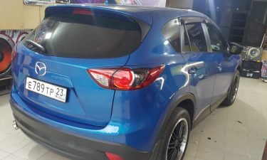 Установка автозвука на MAZDA CX-5 в Сочи
