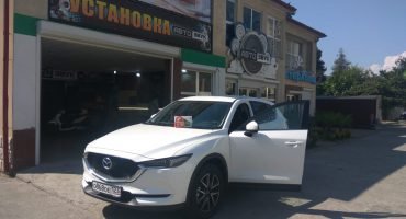 Установка автосигнализации на Mazda