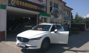 Установка автосигнализации на Mazda