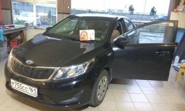 Установка автосигнализации на Kia